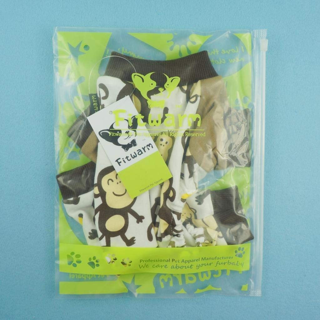 Fitwarm pijamas para perro en paseo diurno, estilo y confort