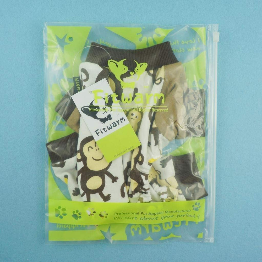 Fitwarm pijamas para perro en paseo diurno, estilo y confort
