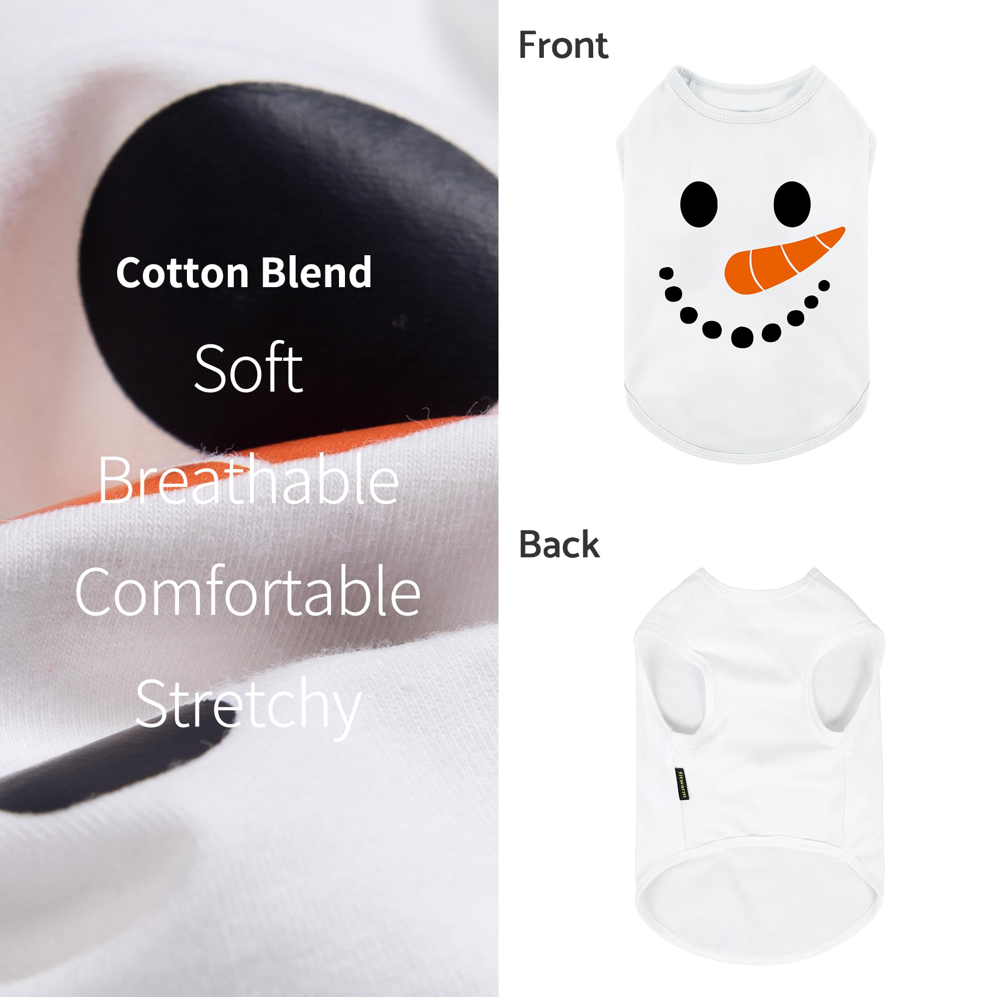 Fitwarm prenda invernal para razas pequeñas, fácil de poner