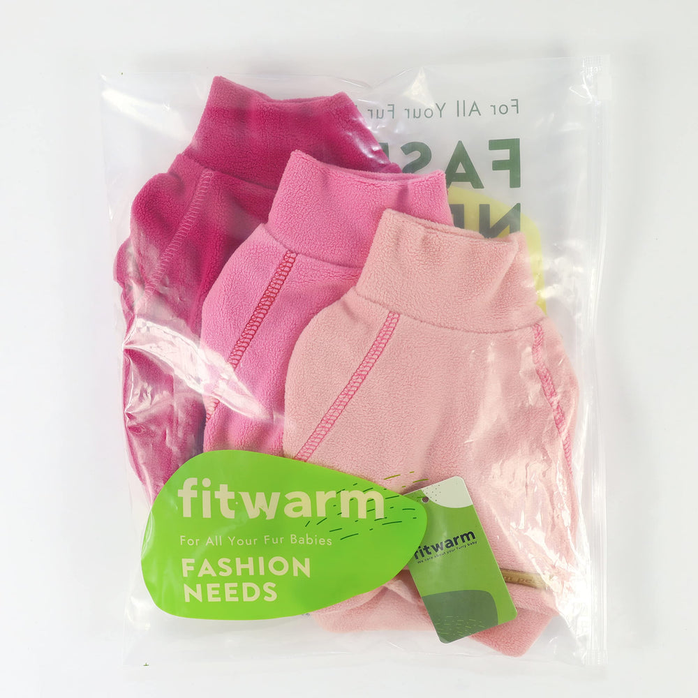 Prueba de ajuste Fitwarm en mascota perro