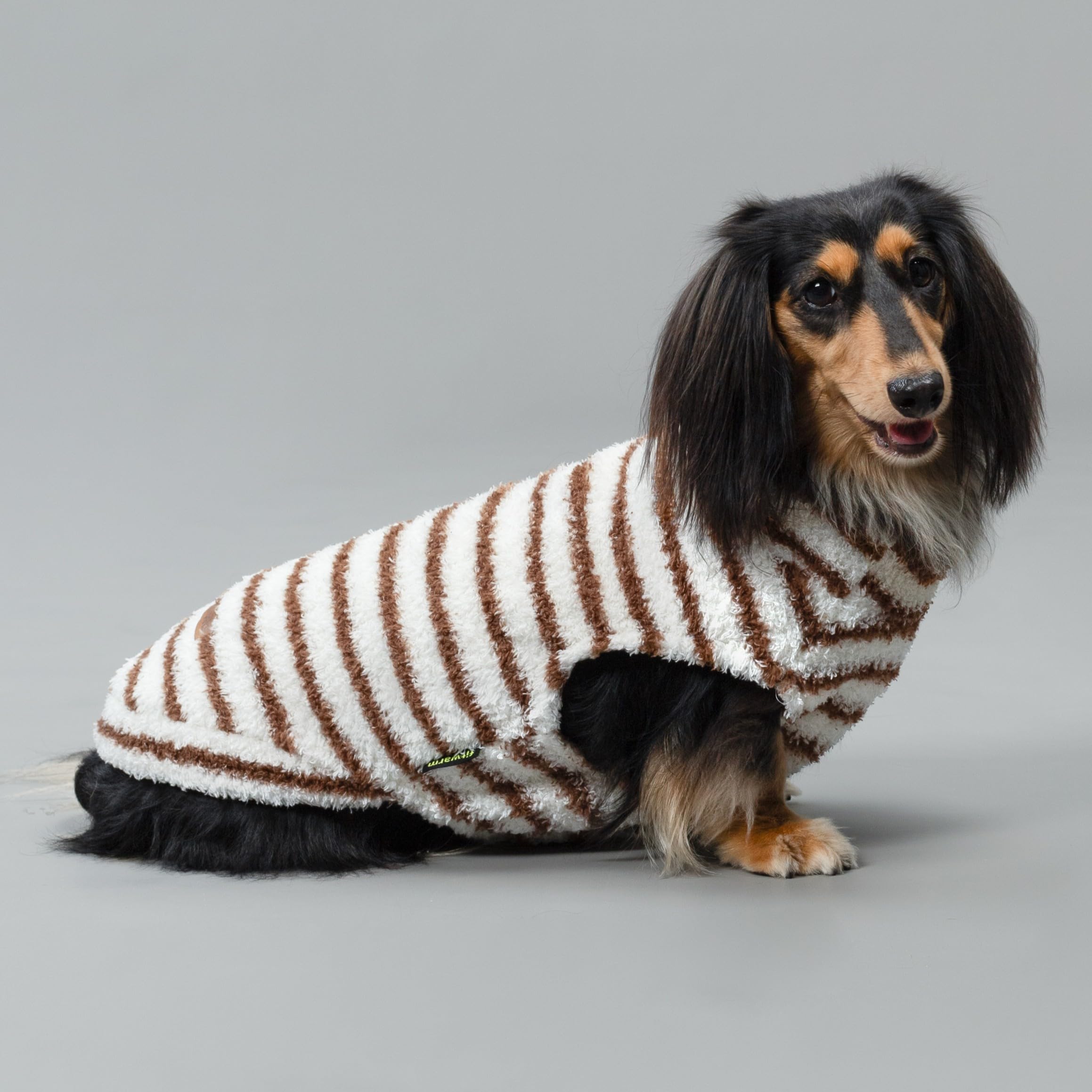 Fitwarm rayas sudadera para perro pequeno ideal para paseos