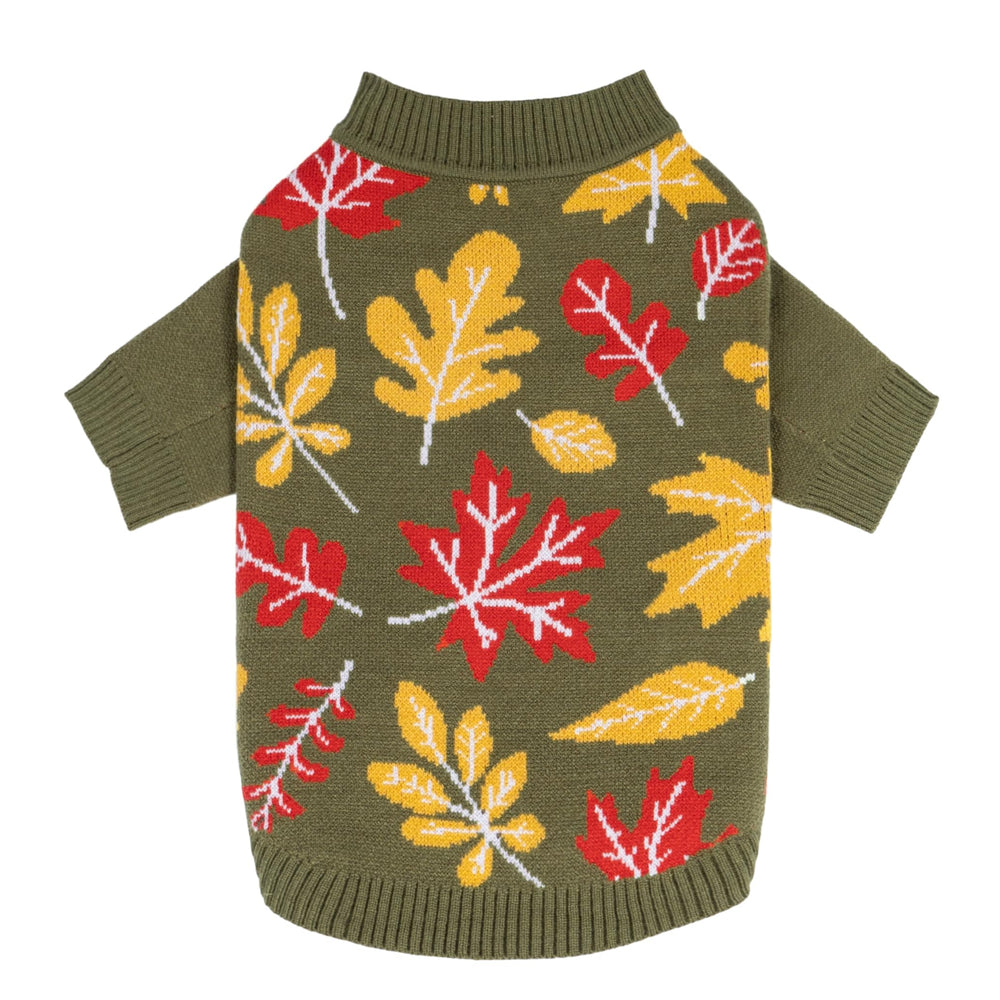 Fitwarm Maple sudadera para perro, frente, abriga durante paseos fríos