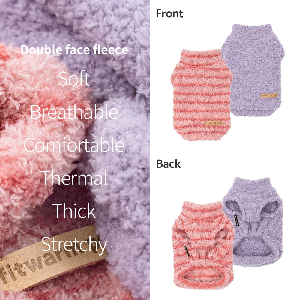 Vista trasera de la sudadera Fitwarm, ajuste cómodo y favorecedor.