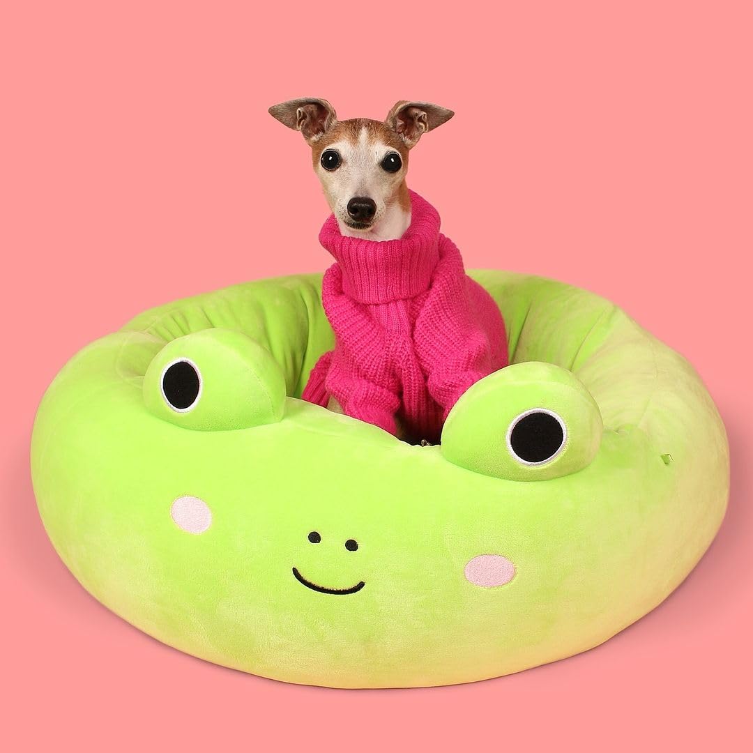 Fitwarm sudadera perro tejido polar rosa, suave y cálida.