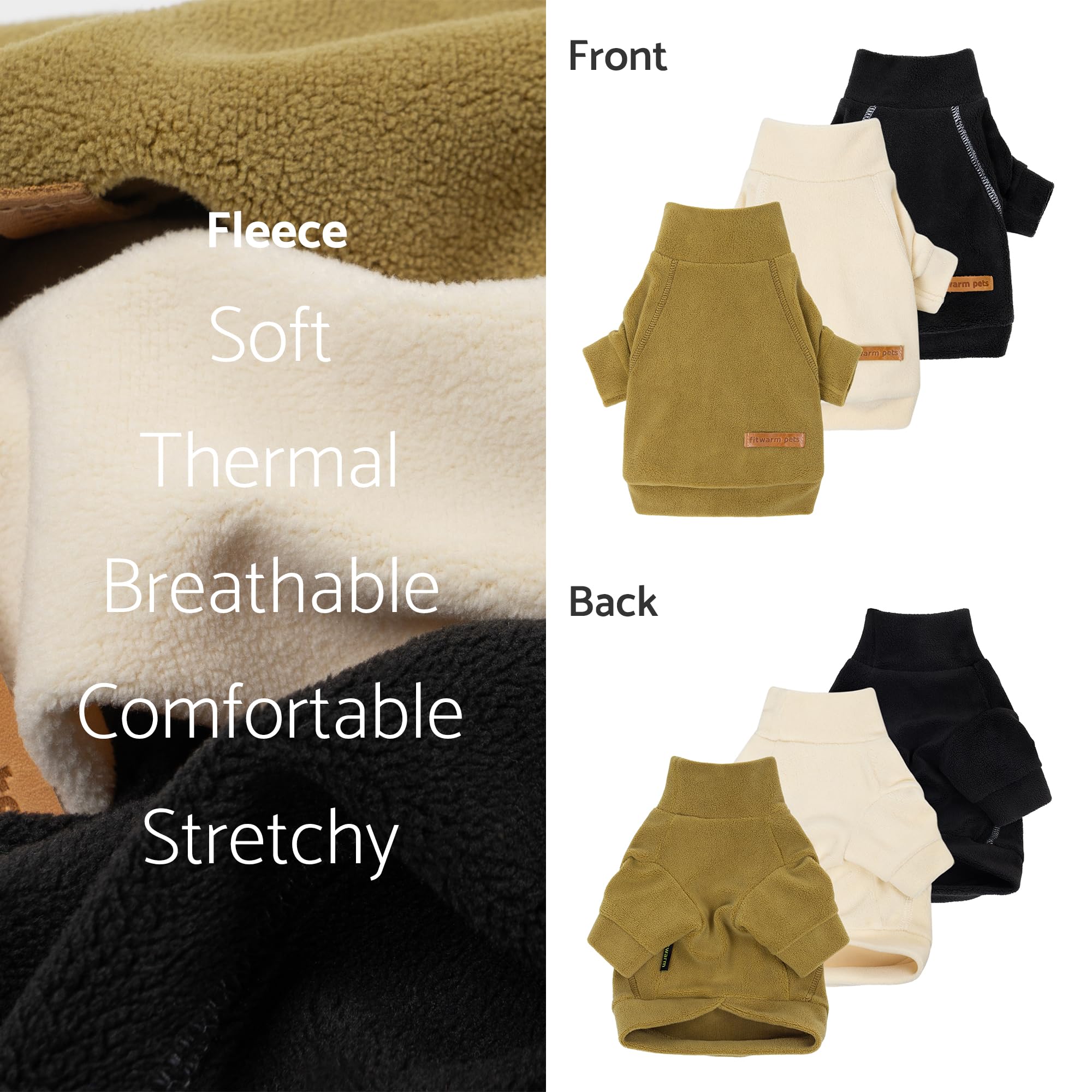 Fitwarm sudadera para perro uso diario en invierno