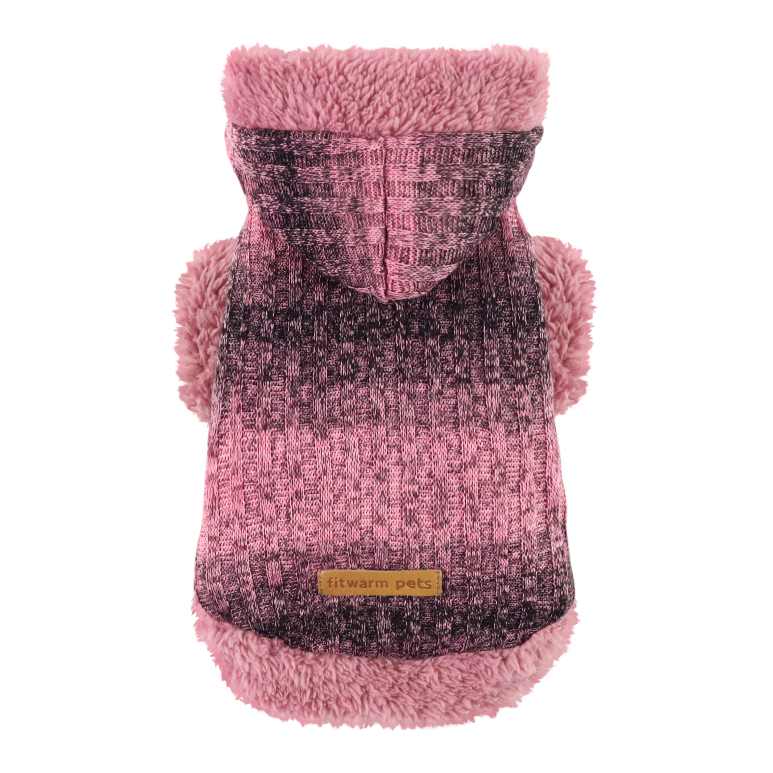 Fitwarm suéter para perro pequeño con capucha, cálido para paseos