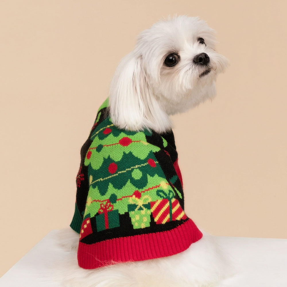 Fitwarm sueter suave para invierno mantiene al perro cómodo durante caminatas.