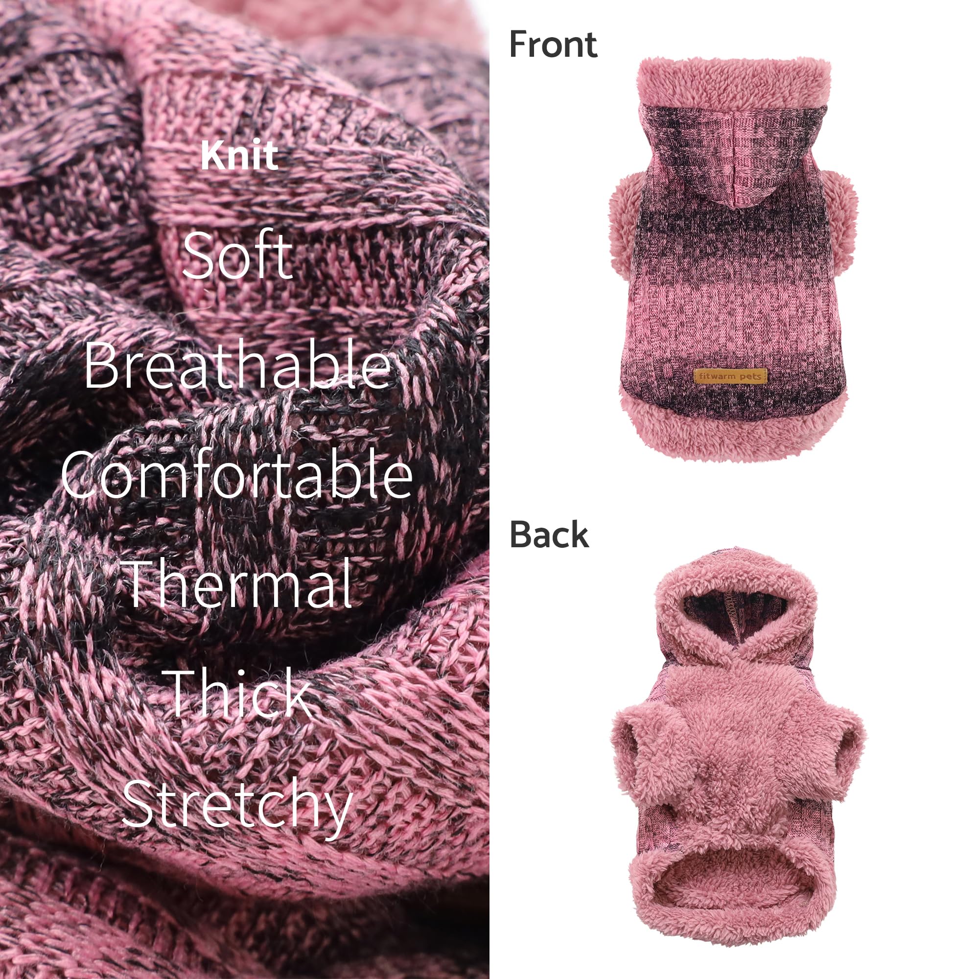 Fitwarm uso diario para paseos, casa y parques, temperatura agradable