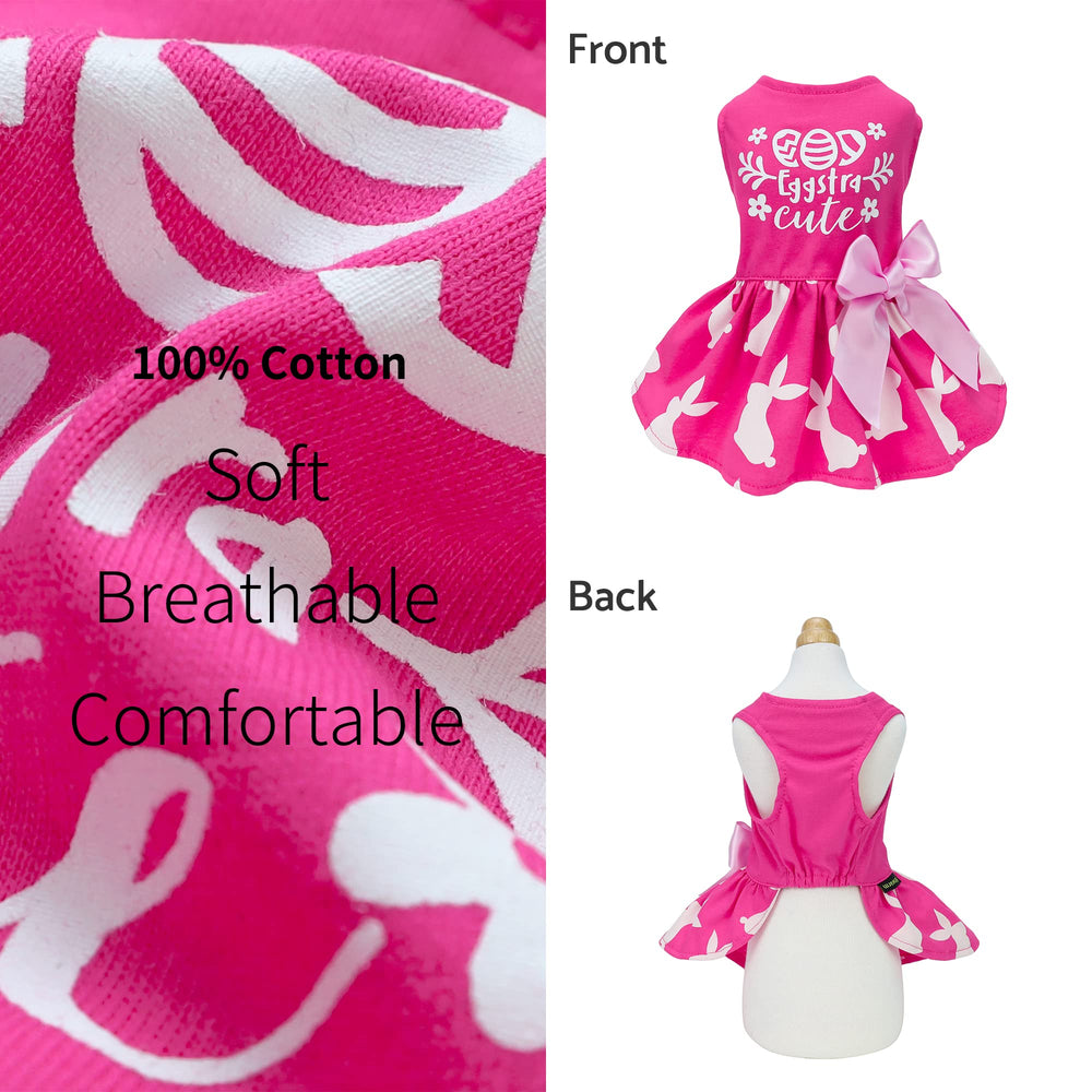 Fitwarm vestido-pascua-perro confort, movimiento suave durante paseos
