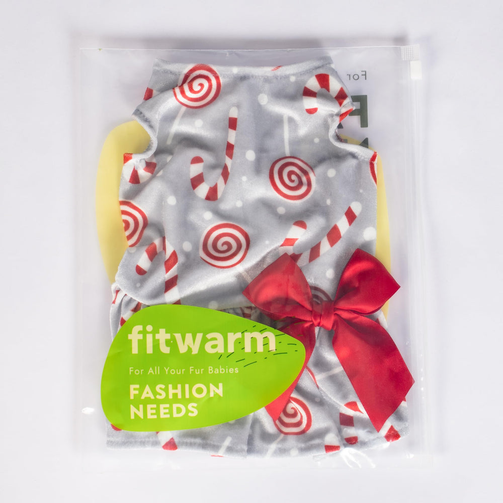 Vestido Fitwarm para sesiones fotográficas navideñas: mantiene estilo