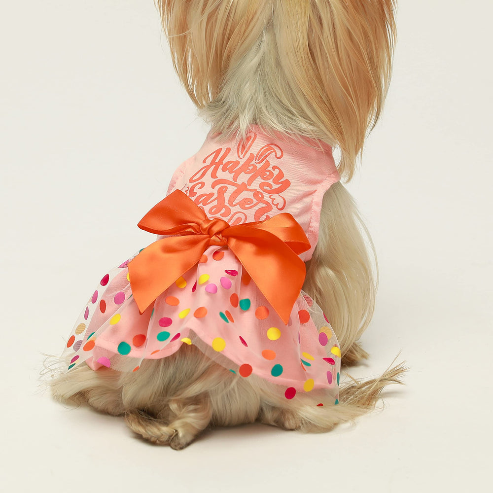 Fitwarm Vestido perro Pascua para fotos: encantador y fácil de vestir.