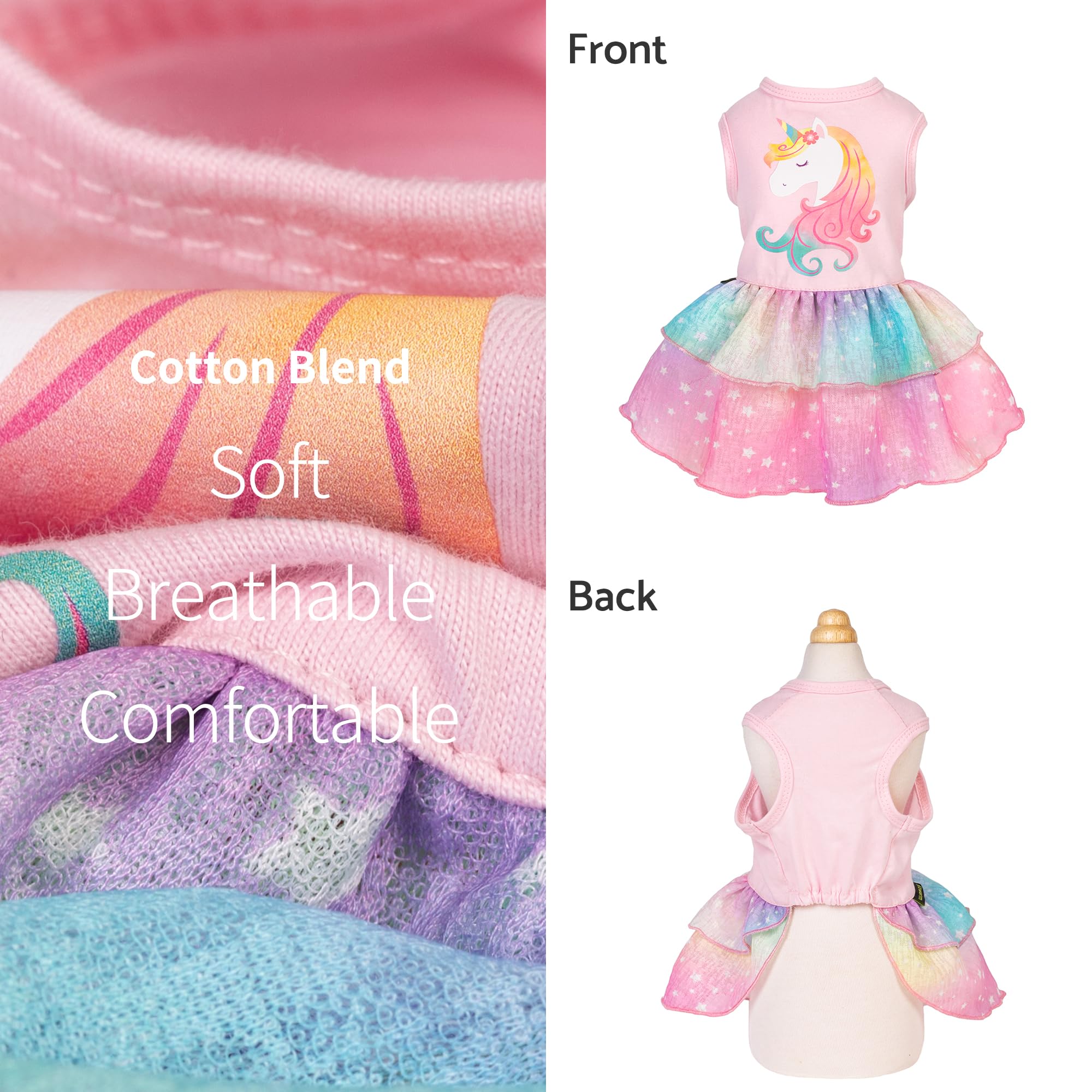 Vestido Fitwarm talla XXS, cómodo para razas mini y movimiento suave.