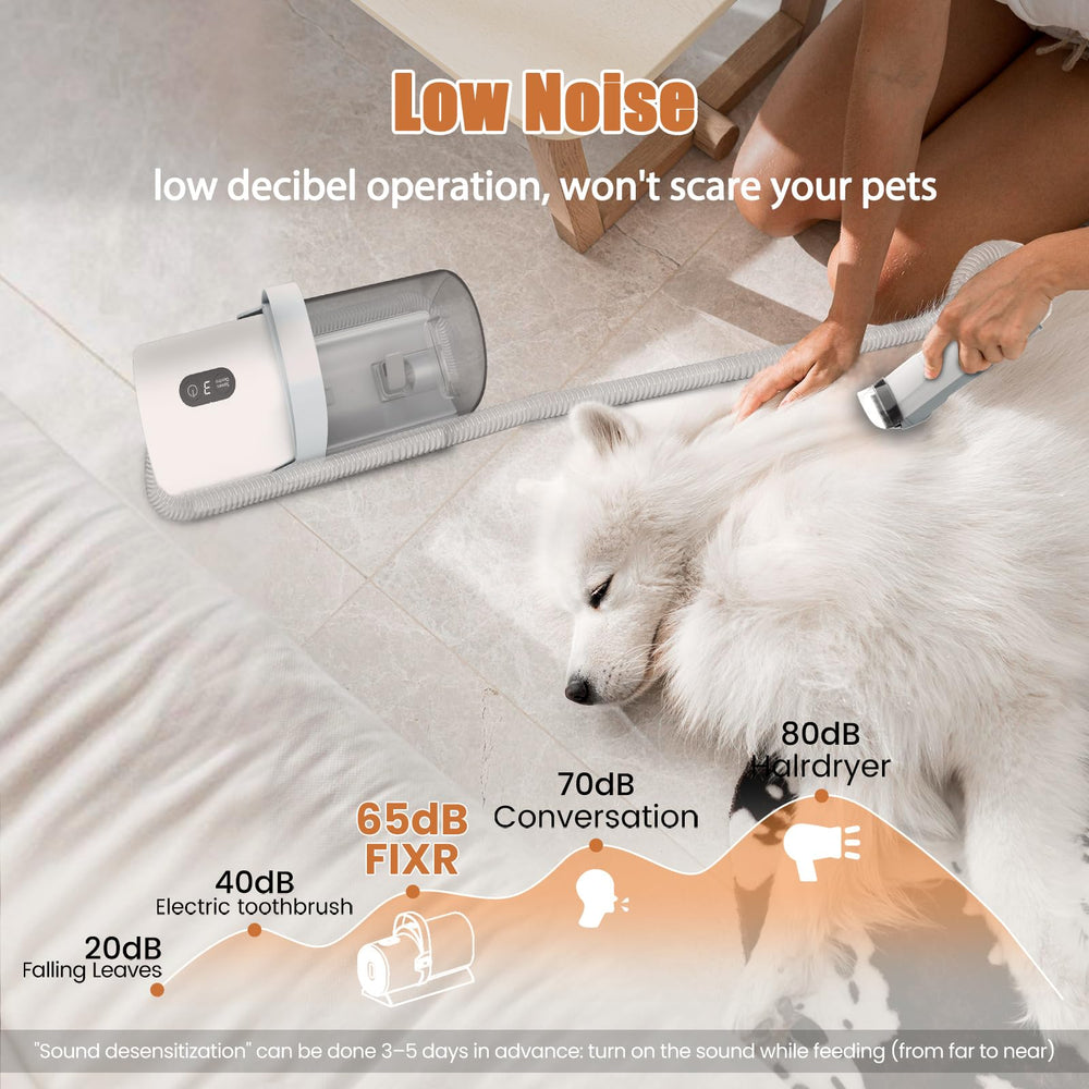 Boquilla de aspiradora FIXR para perros, ideal para limpieza detallada