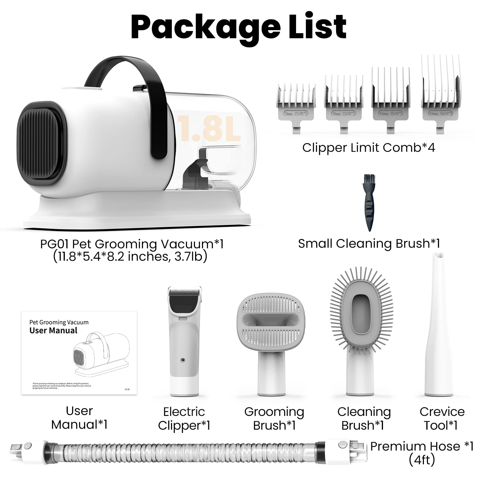 Garantía de un año para FIXR Grooming