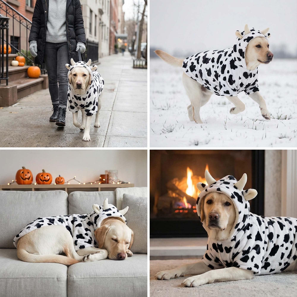 Look festivo FLAdorepet para perros en eventos y fiestas.