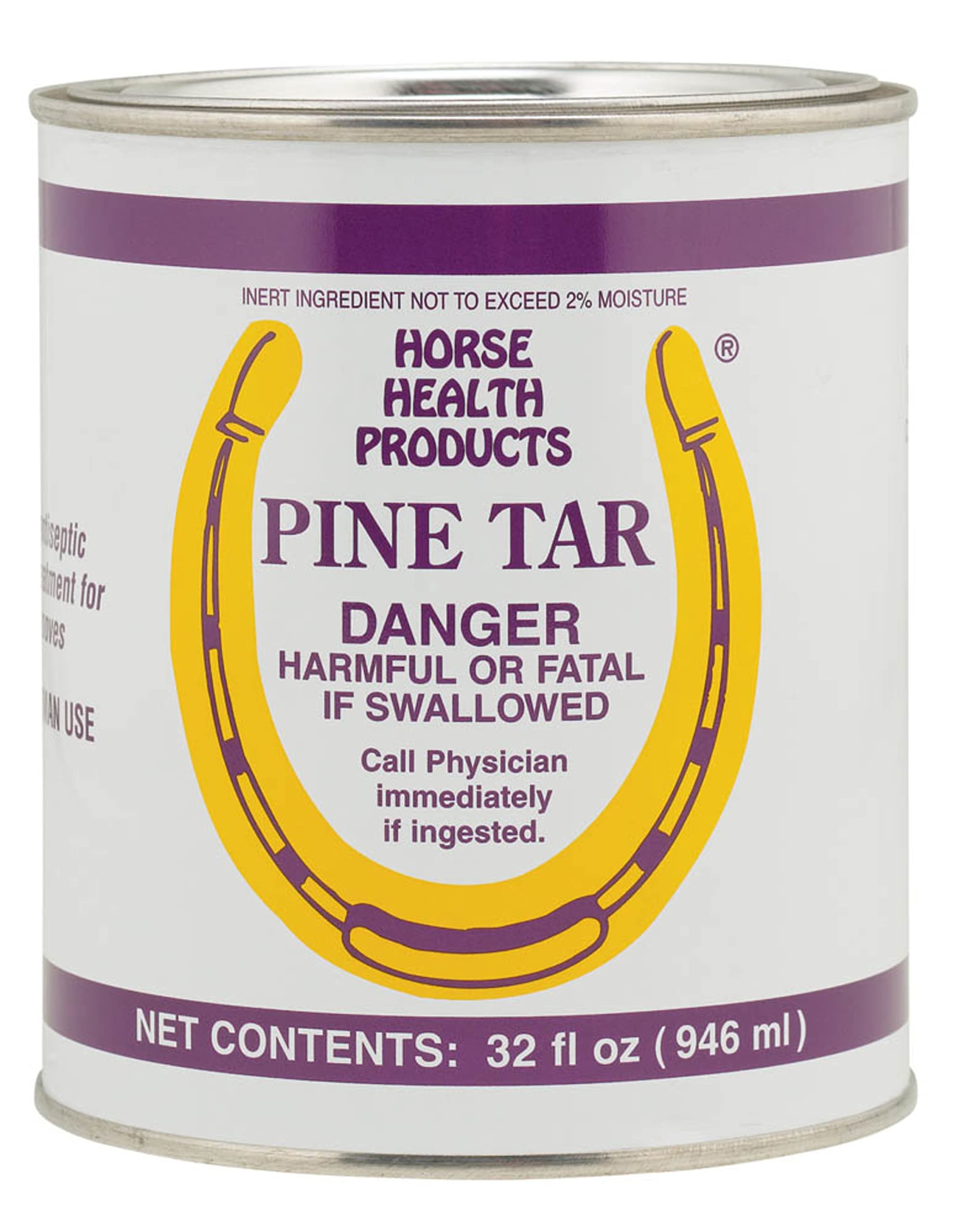 Flagline Betún de Pino para casco de caballo, botella para aplicar y mantener la humedad.