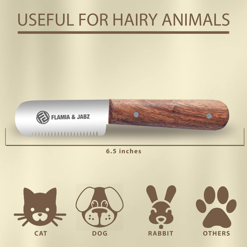 Uso profesional FLAMIA JABZ, ideal para grooming de mascotas