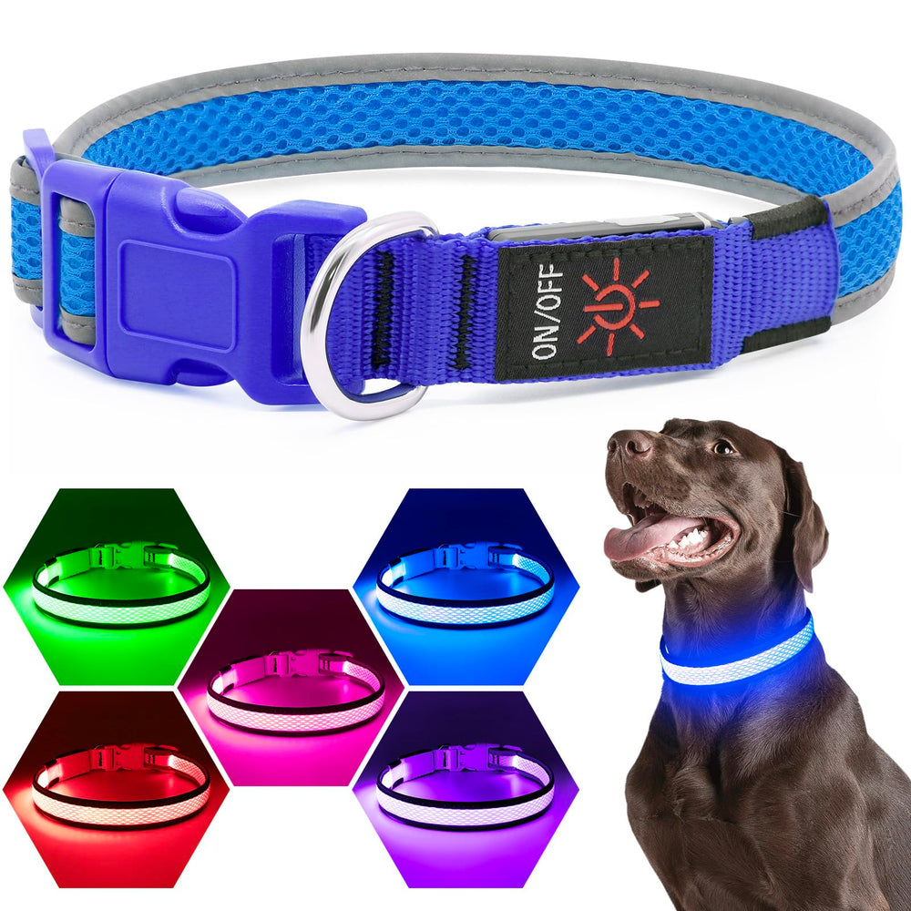 Flashseen collar LED noche para paseos visibles