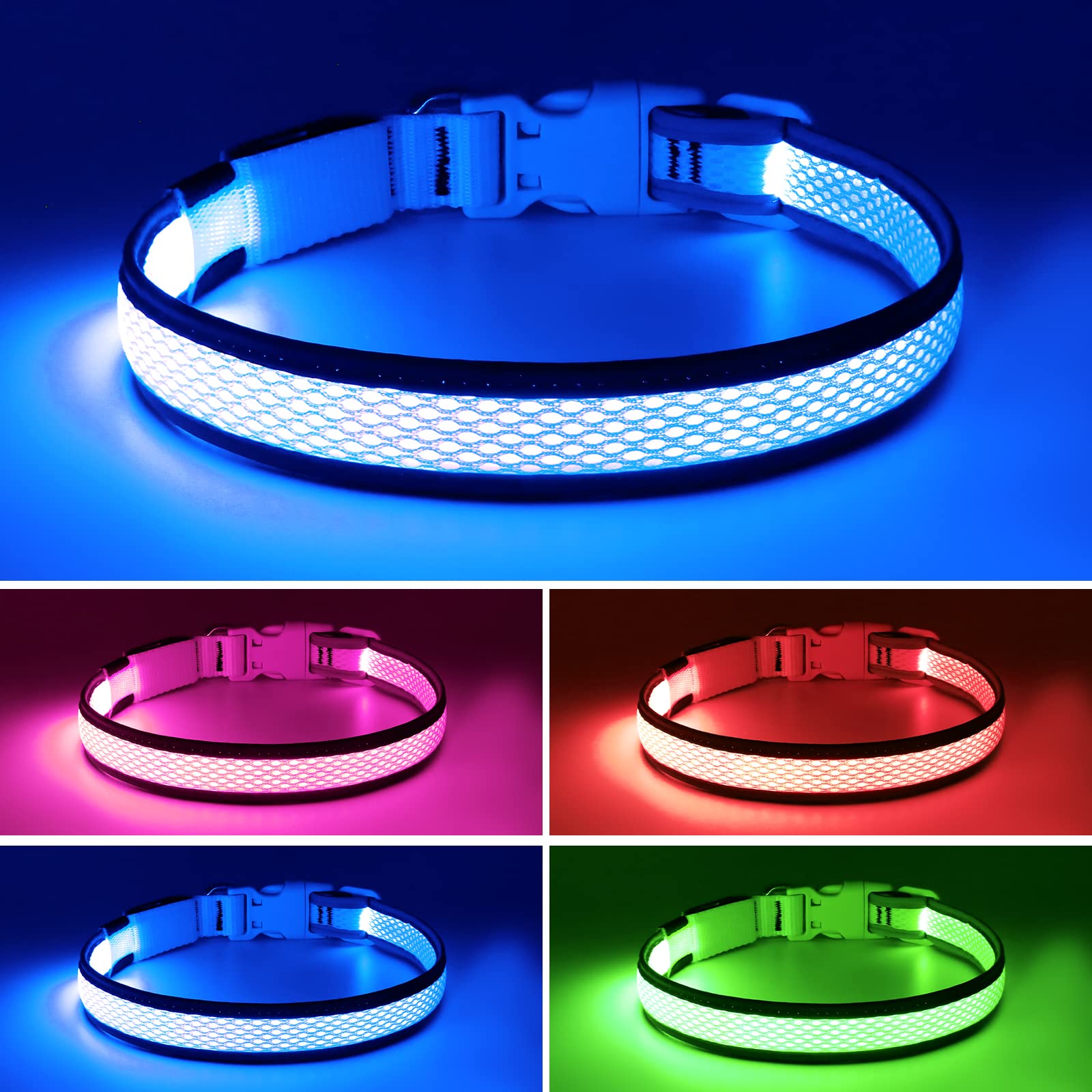 Flashseen collar ligero y transpirable para mayor comodidad