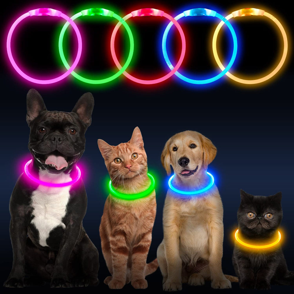Collar Flashseen para perros, resistente al agua y hecho de TPU