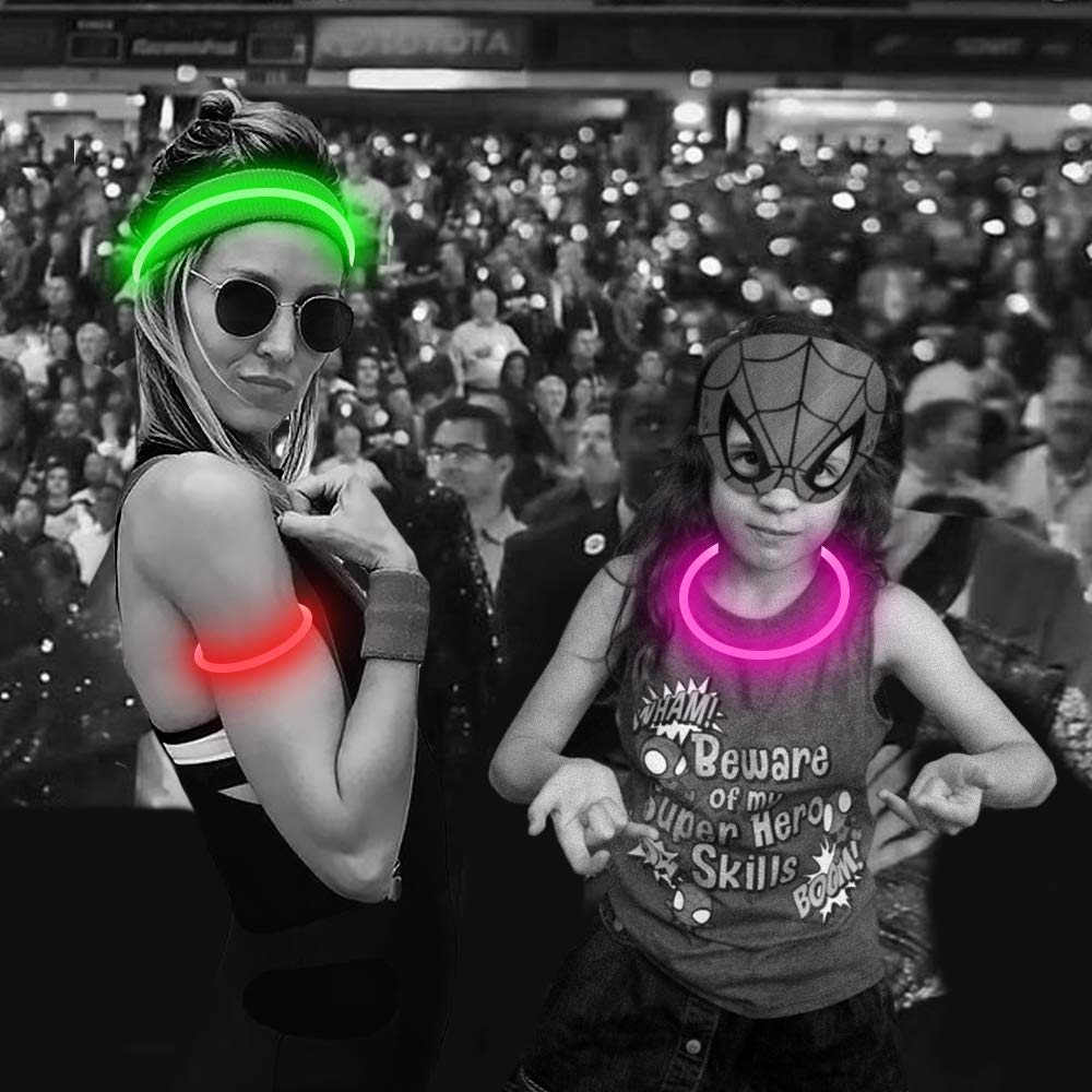Collar Flashseen para perros, ideal para eventos y fiestas