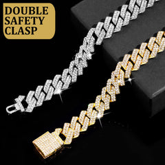 Flatfoosie collar-cadena cubana para perros 8-28pulgadas, uso diario