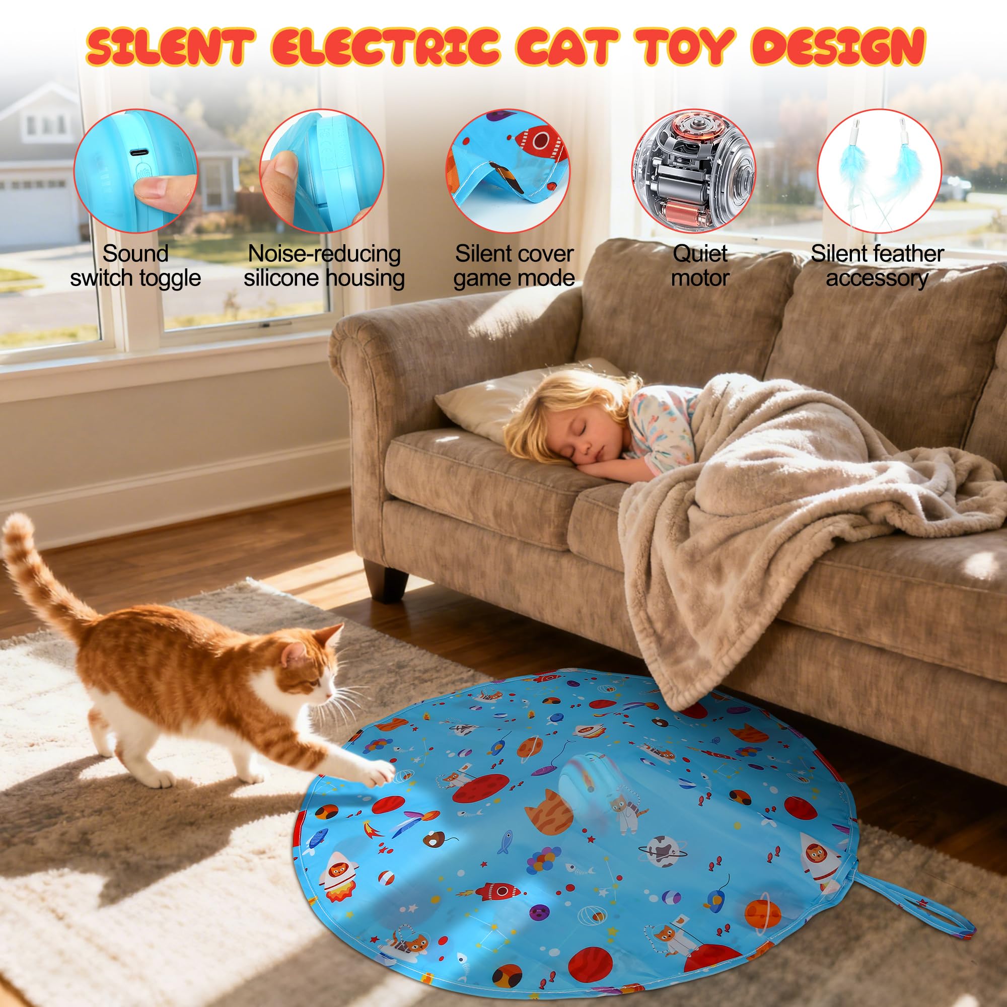 FLERDMAU regalo-gatos-navidad ideal para amantes de felinos