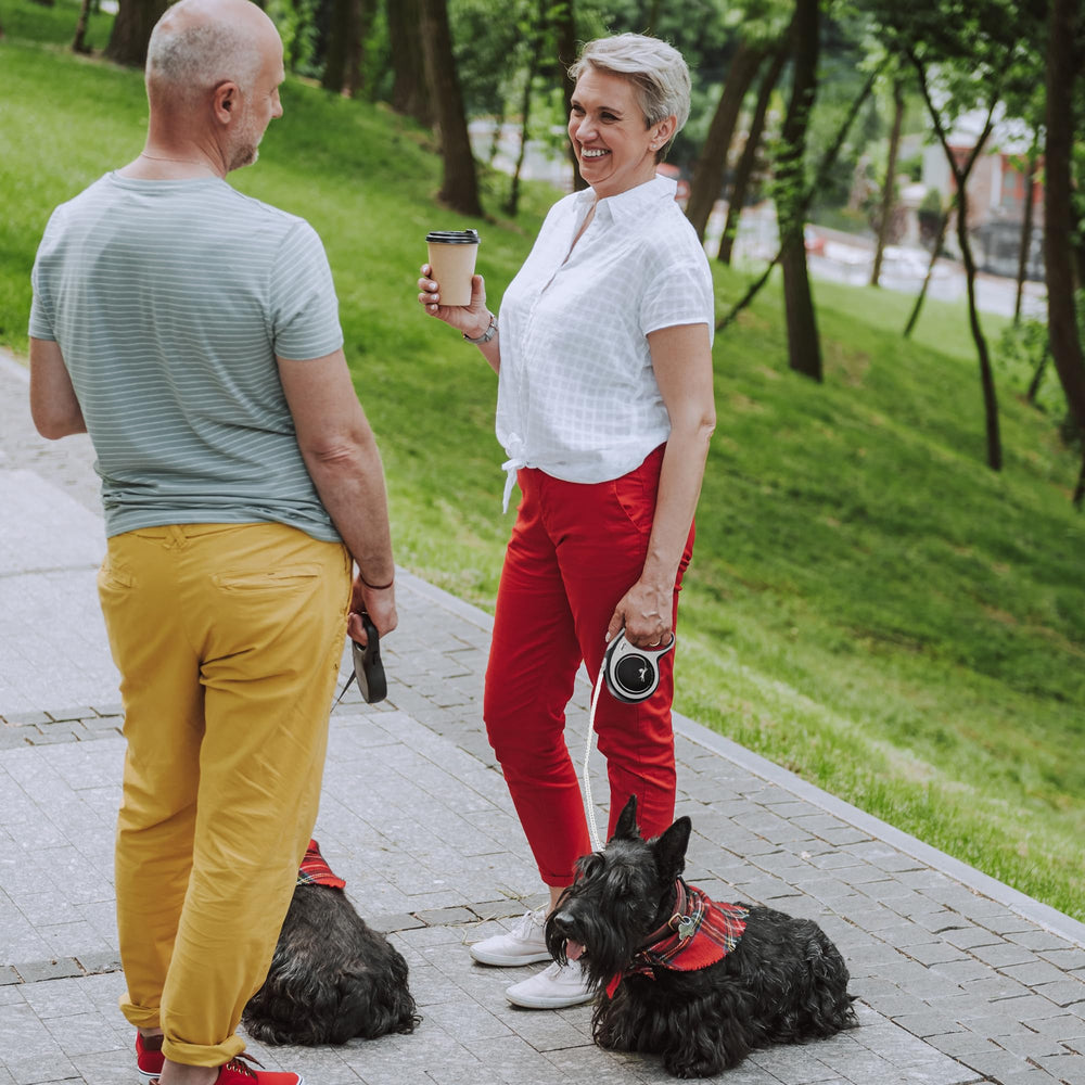 Experiencia de paseo más fluida con FLEXI, reducción de tirones.