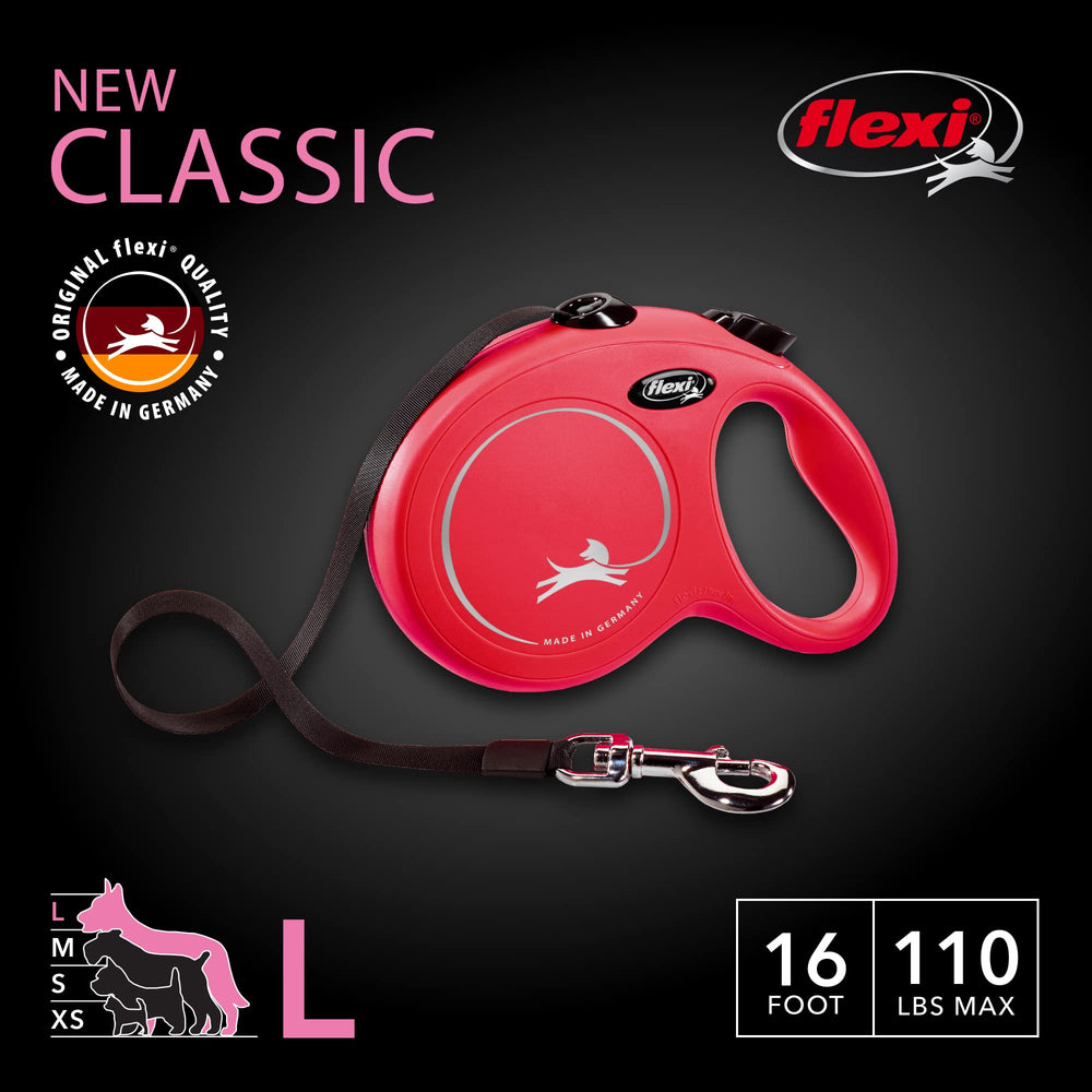 FLEXI freno confiable una mano para paseos controlados.