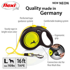 FLEXI freno de una mano para control cómodo durante paseos.