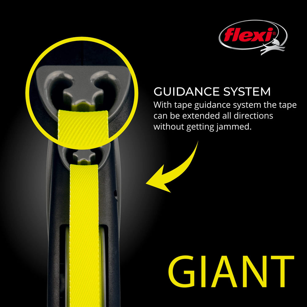 FLEXI Giant, freno fiable de una mano para detenerse con rapidez.
