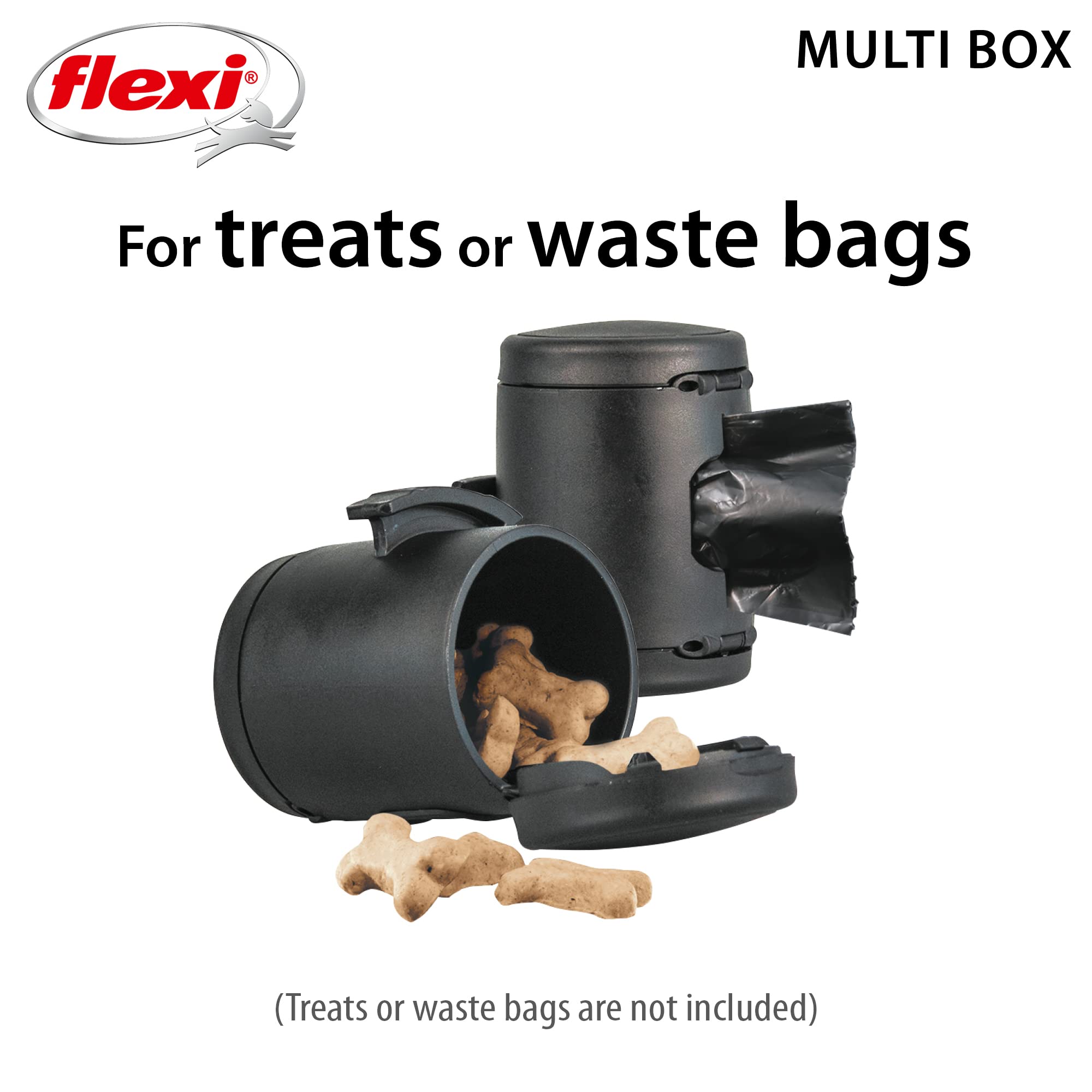 FLEXI Multi Box para uso diario con perro, ideal para paseos y entrenamiento.