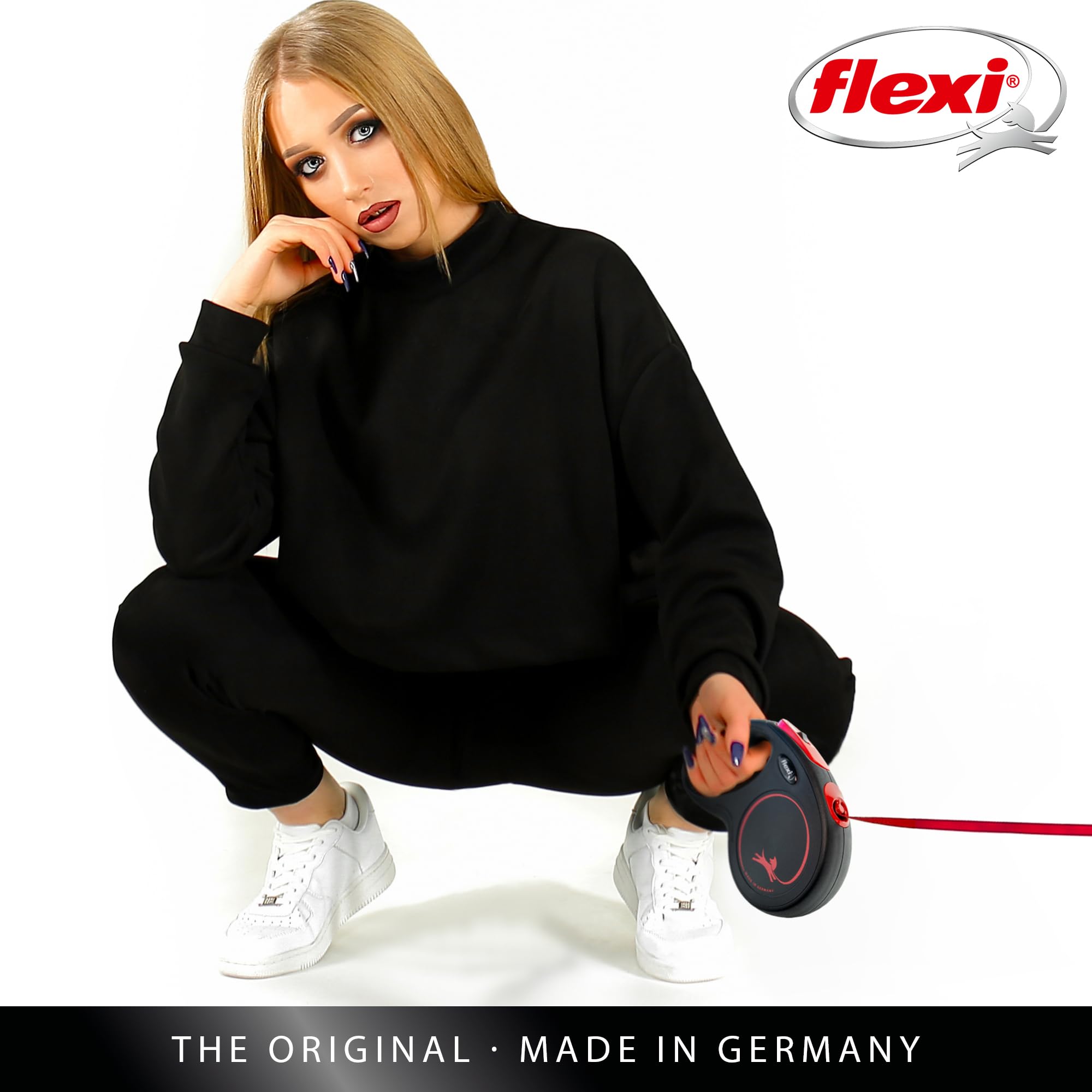 Calidad alemana de FLEXI New Classic para paseos confiables y consistentes.