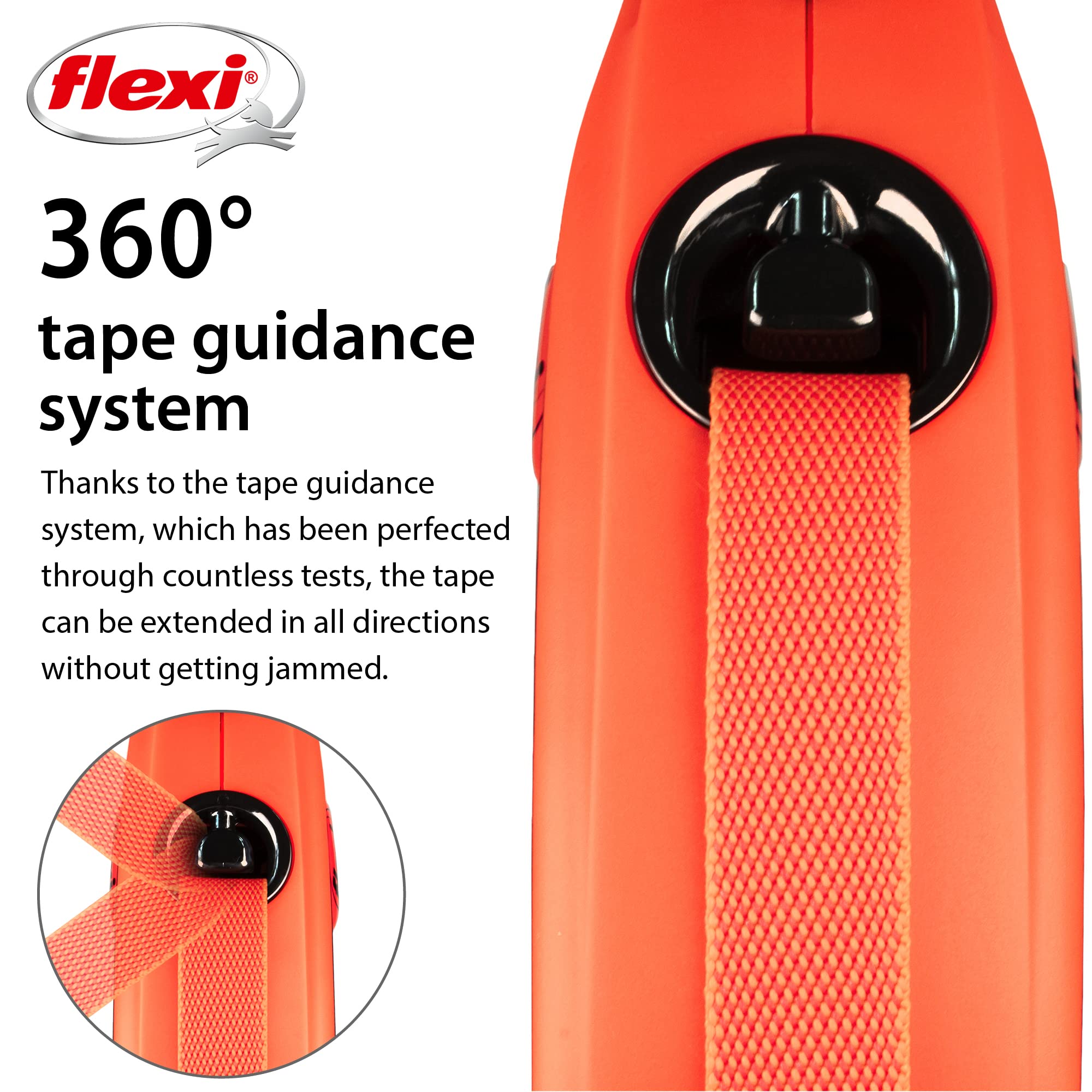 Freno de una mano FLEXI Xtreme para detenerse con rapidez.