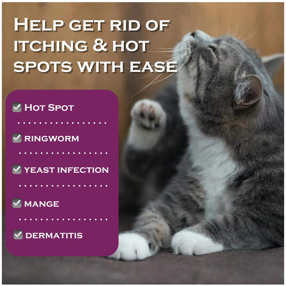 FlexTran Feline Ring Care: uso diario para mantenimiento de la piel saludable.