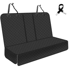 Flibaluly funda asiento trasero para perros impermeable protege de suciedad y pelo.