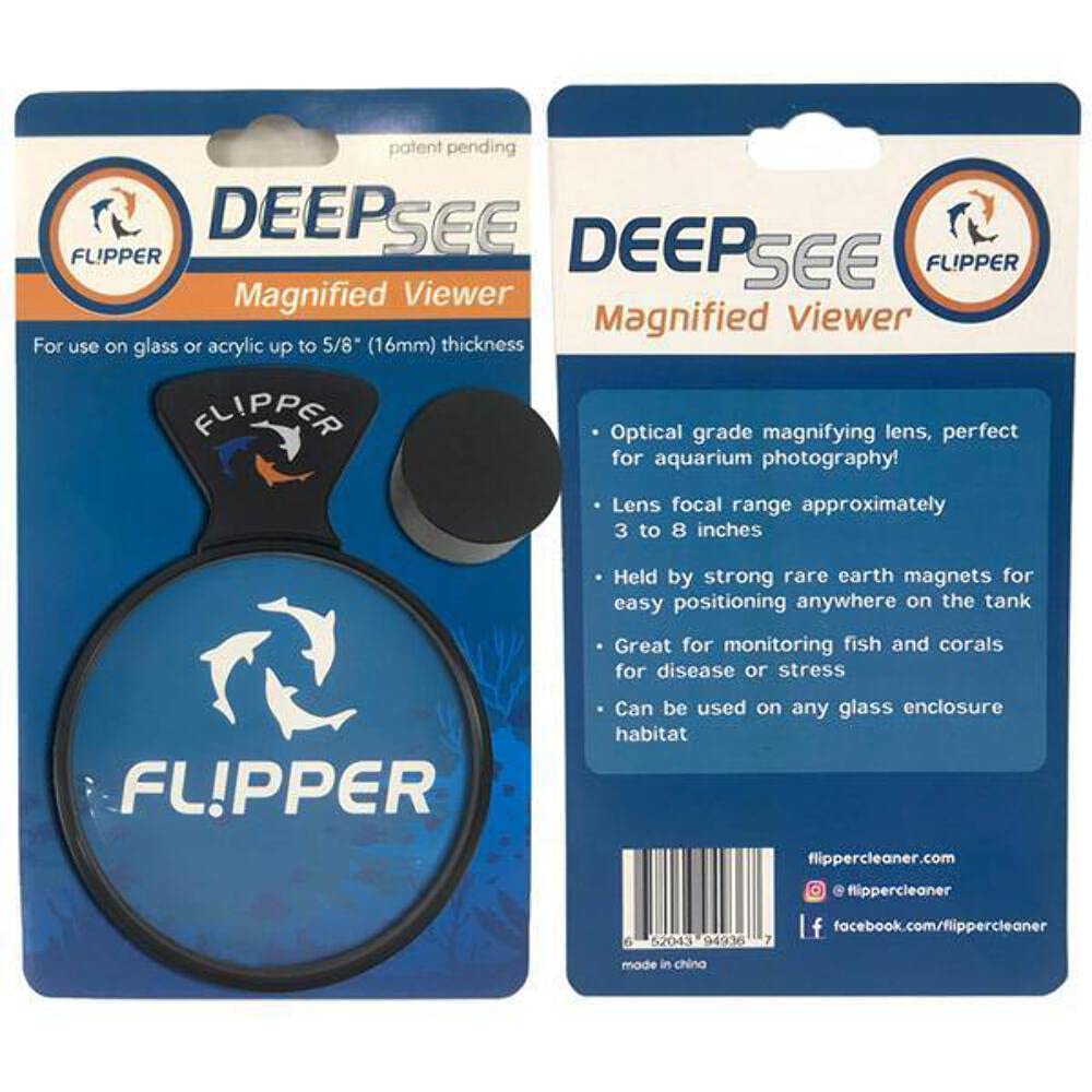 Flipper DeepSee: observación detallada de corales y peces para fotografía macro