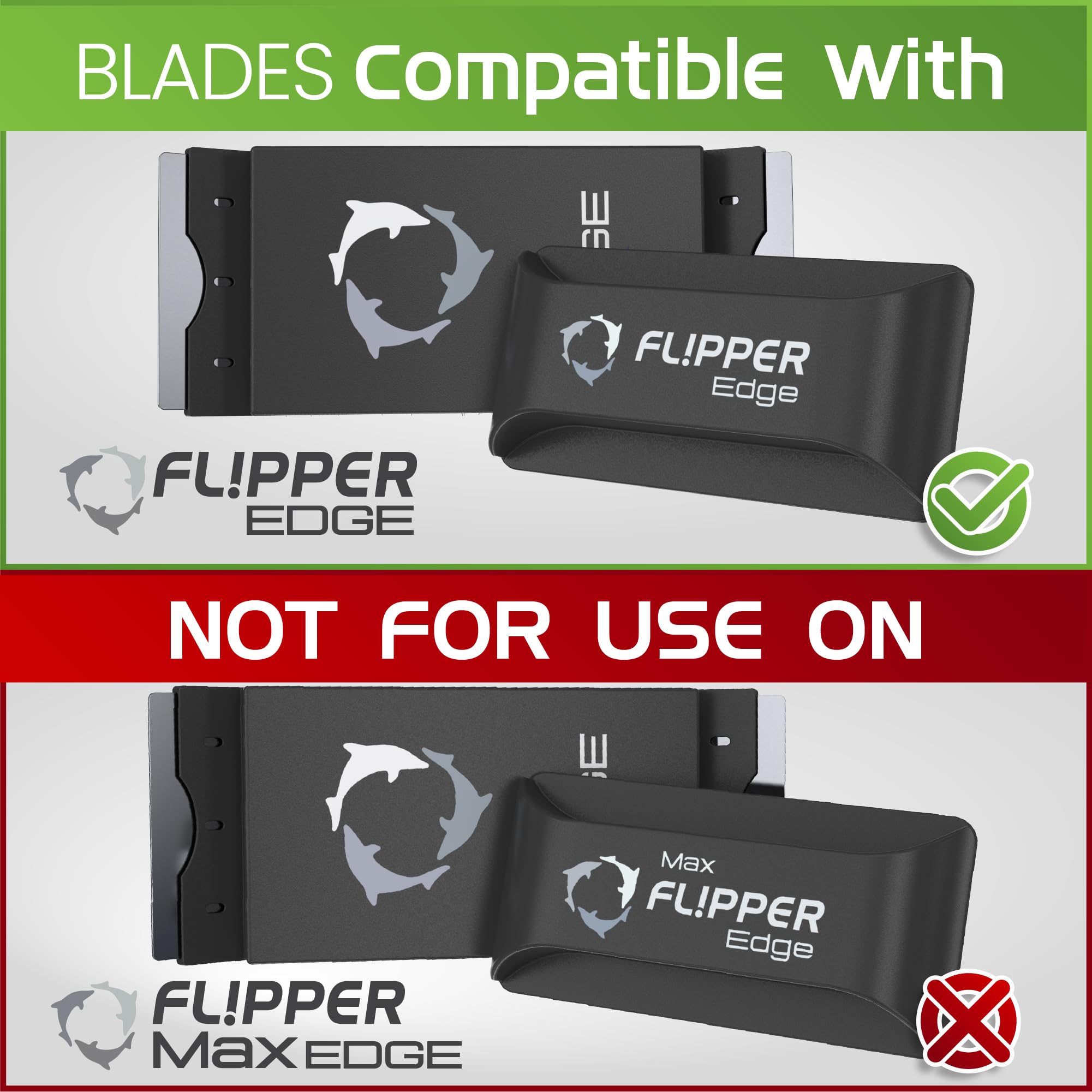 FL!PPER Flipper Edge: empaque práctico con cuchillas de repuesto