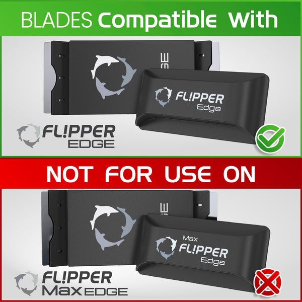 FL!PPER Flipper Edge: empaque práctico con cuchillas de repuesto