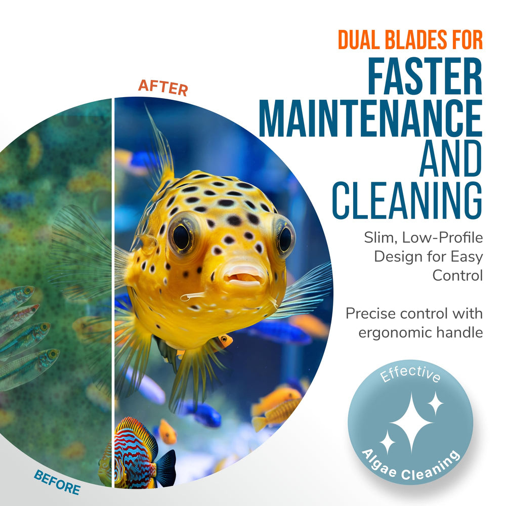 FLIPPER EDGE MAX facilita resultados consistentes en peceras decoradas.