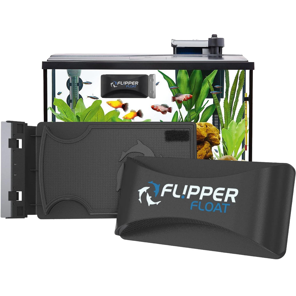 FLIPPER limpiador magnético flotante: limpieza exterior segura para vidrio y acrílico.