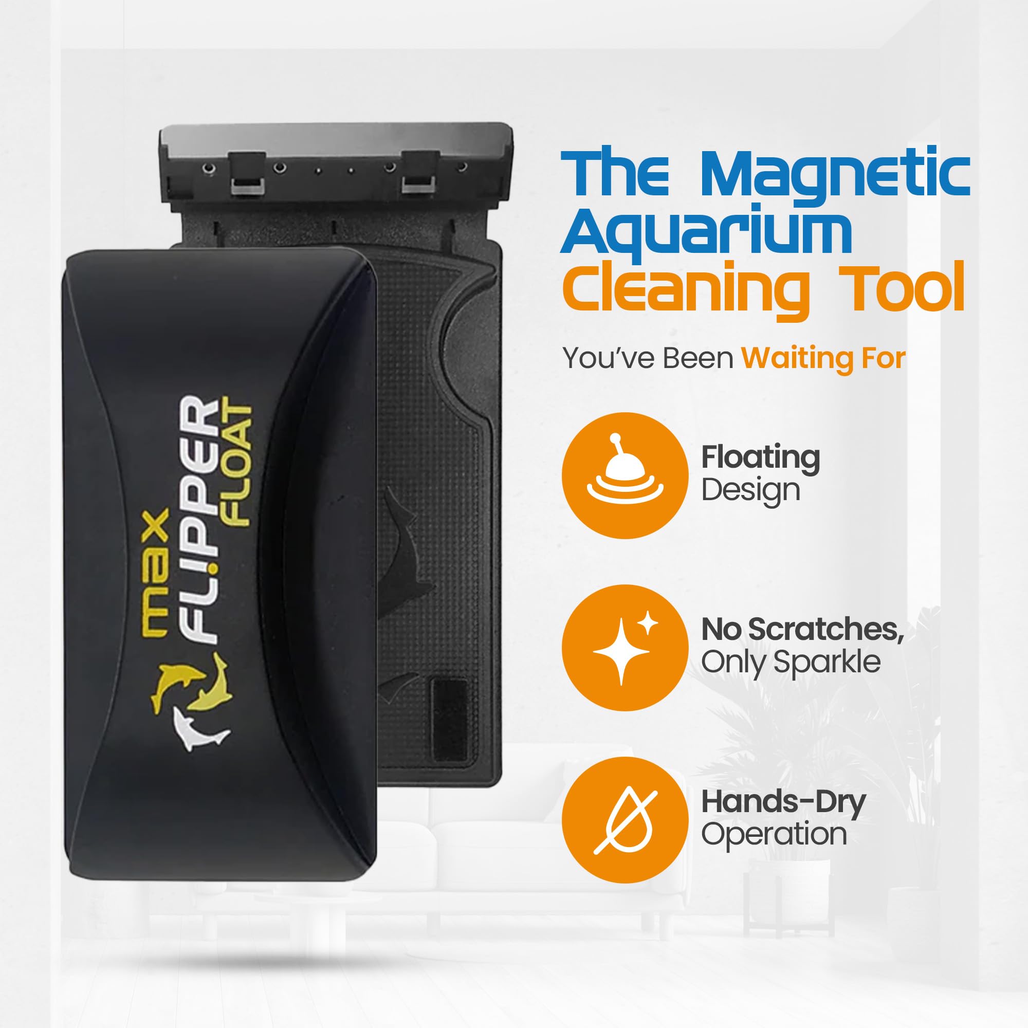 FLIPPER Max apto para tanques grandes de hasta 19 mm