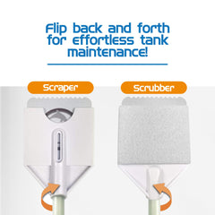 FL!PPER Platinum facilita la limpieza de vidrio y acrílico con suavidad.