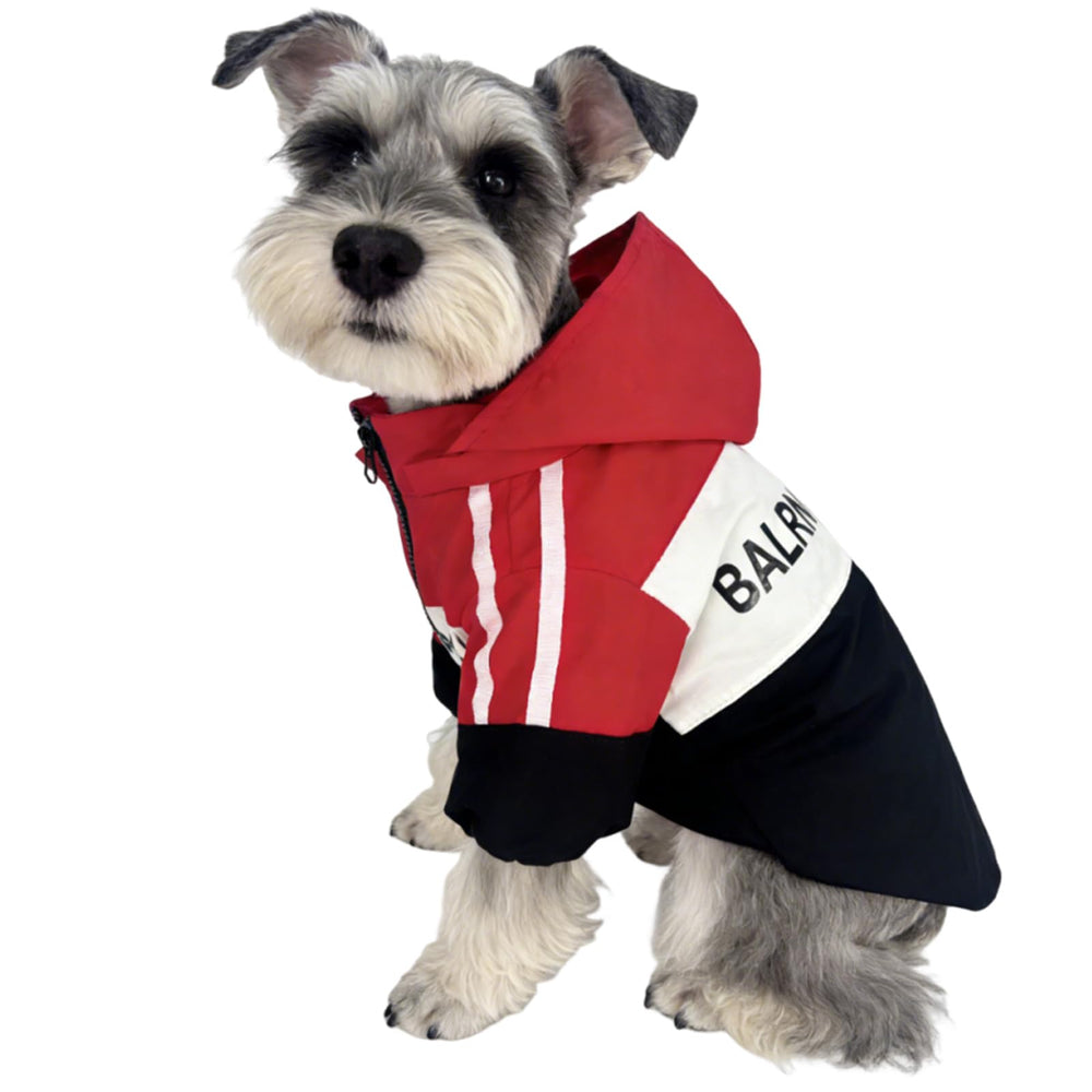 Floofelove capa impermeable con capucha protege durante la lluvia con estilo