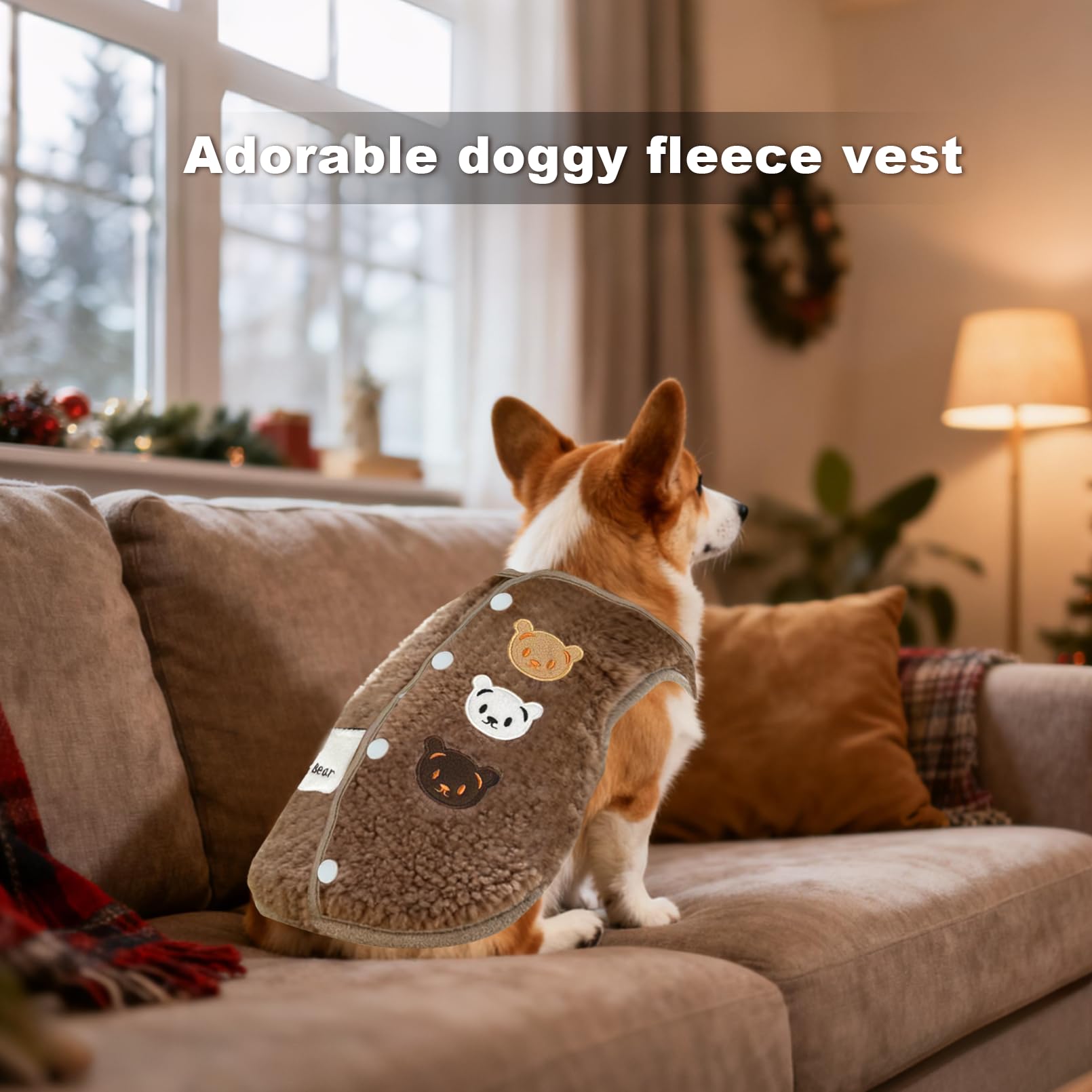 Estampado oso FloofeLove con estilo tierno para interiores