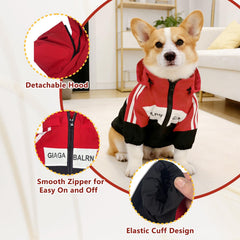 Floofelove ropa para perro pequeño protege del viento y la lluvia