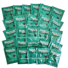 Exhibidor Floralife Crystal Clear para mostrador y compra rápida.