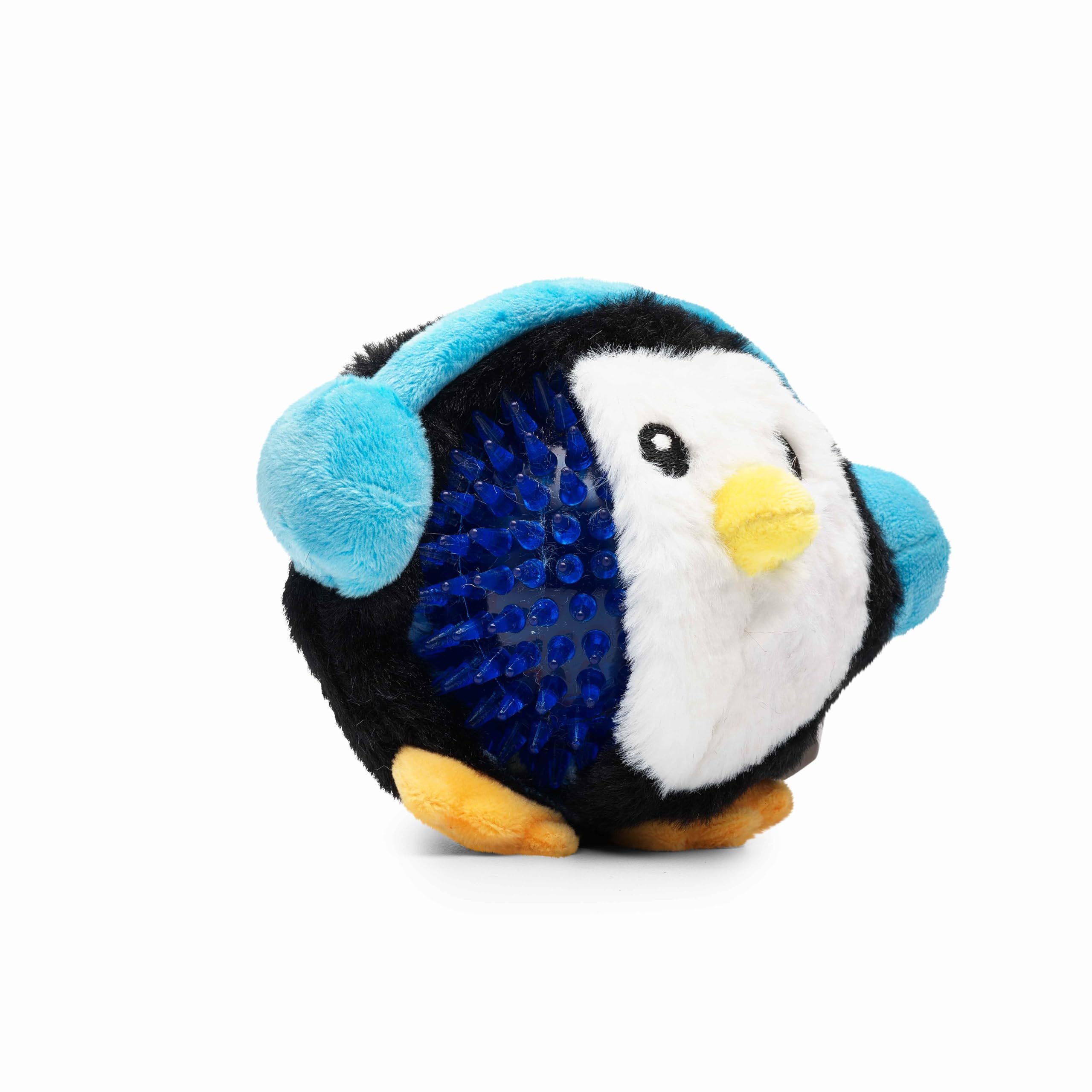 Flourish Pets, pinguino 2 en 1, juguete suave y duradero para morder