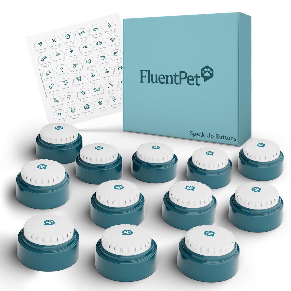 FluentPet Speak Up: botones de entrenamiento para perros para expresar necesidades