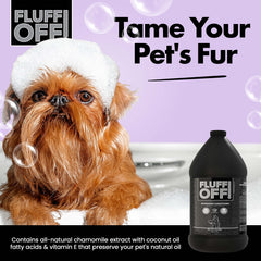 Girl With The Dogs Fluff Off aporta brillo y suavidad con Omega 3 y 6.